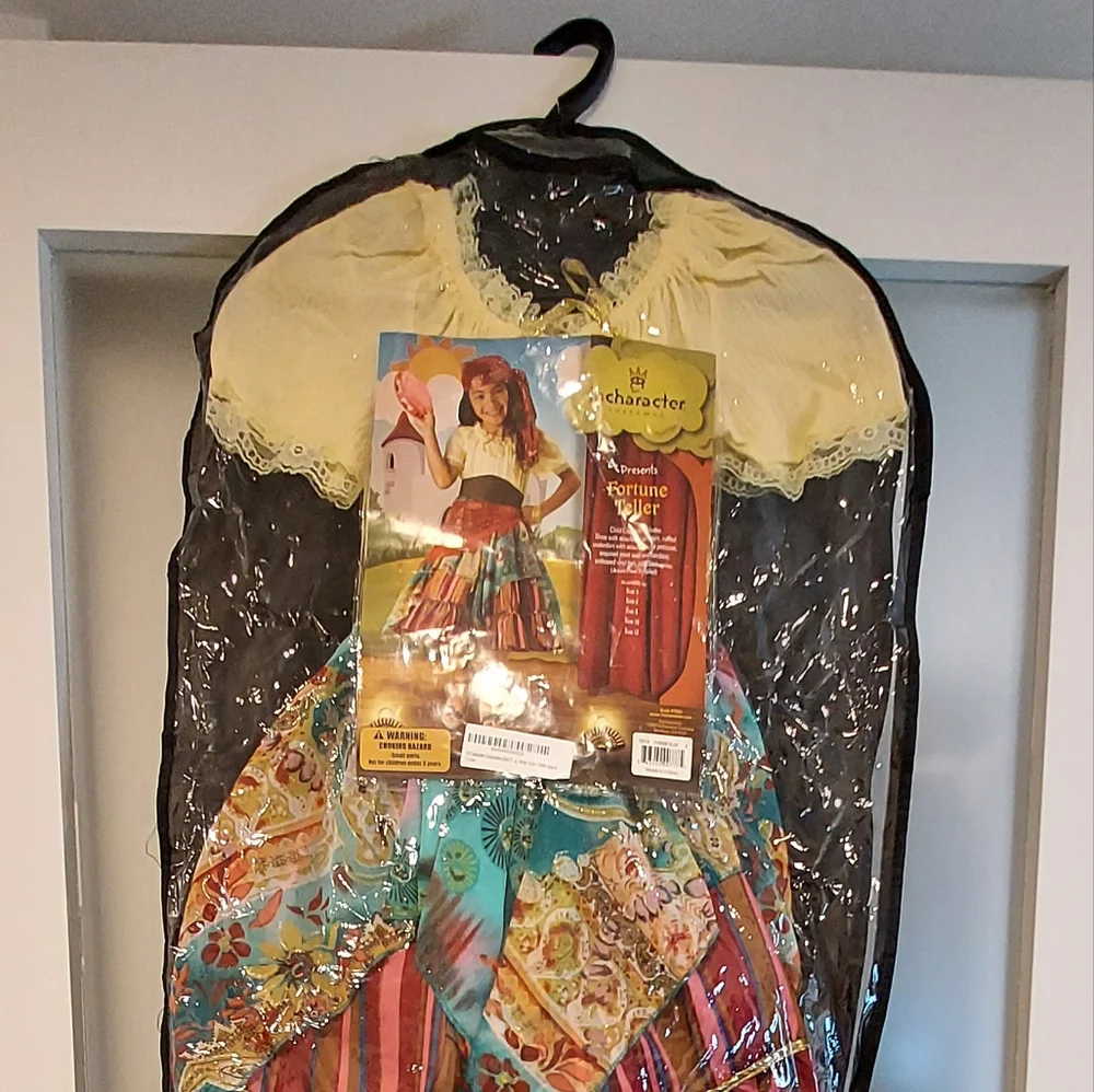 *SHIPS SAME/NEXT DAY!* Gypsy Fortune Teller Costume - Sizes Available! QUALITY!!